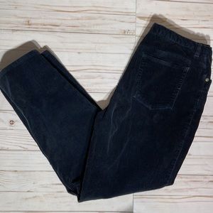 JONES NEW YORK SPORT Vintage Stretch Navy Blue Corduroys